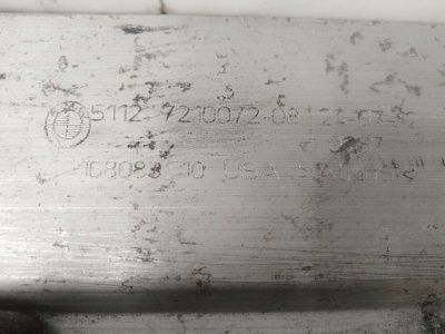 Усилитель заднего бампера X3 F25 51127210072