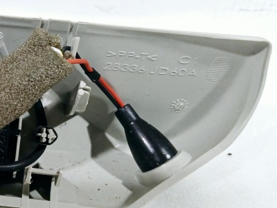 Накладка на потолок Qashqai (J10) (2006-2014)  28435JD10C