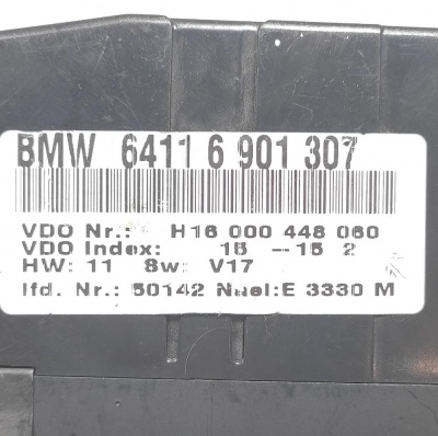 Панель управления кондиционером BMW 7 E38 E38 64116901307