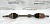 Полуось передняя левая Juke F15 (1.6T MR16DDT 4WD АКПП)  391011KD0A