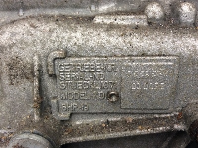 АКПП 6HP-19 N46 E90 24007556043