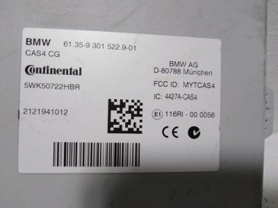 ЭБУ CAS4 X3 F25 61359301522
