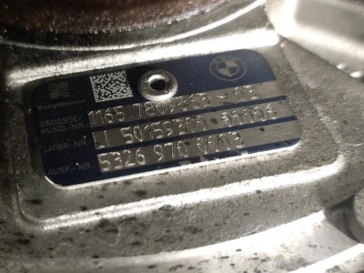 Турбина M57 BMW X5 E70 X5E70 11657809863