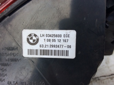 Фонарь задний левый X1 E84   63212992477