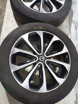 Диск колесный легкосплавный NISSAN QASHQAI+2 (JJ10) (2008-2014) 18" 6.5J ET40 5X114.3X66.1  D0300JD18B  D0300JD18B
