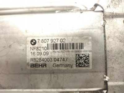  Охладитель ОГ BMW X5 E70 X5E70 11717807927