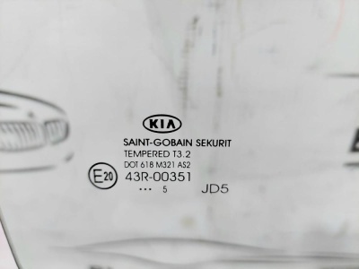 Стекло двери задней правой Ceed 2012-2018 ХЕТЧБЭК   Ceed 83420A2000