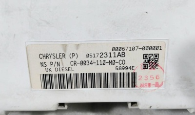 Панель приборов Grand Cherokee (WH/WK) 2005-2010  5172311AB