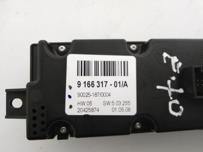 Панель управлнния климатом задняя X5E70 64119215514