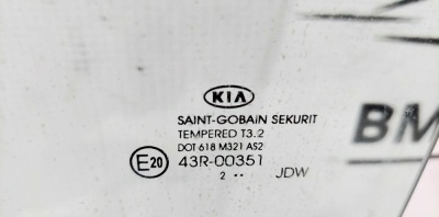 Стекло двери задней левой Ceed 2012-2018 УНИВЕРСАЛ   Ceed 83410A2200