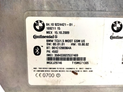 Блок Bluetooth  F01 84109224421